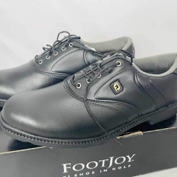 FootJoy Originals Leather Soft Spike Men\'s Golf Shoes Medium, 45331 9M Brand new main image 9